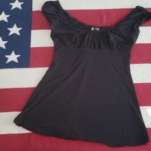 🇺🇲 Black Baby Doll Top